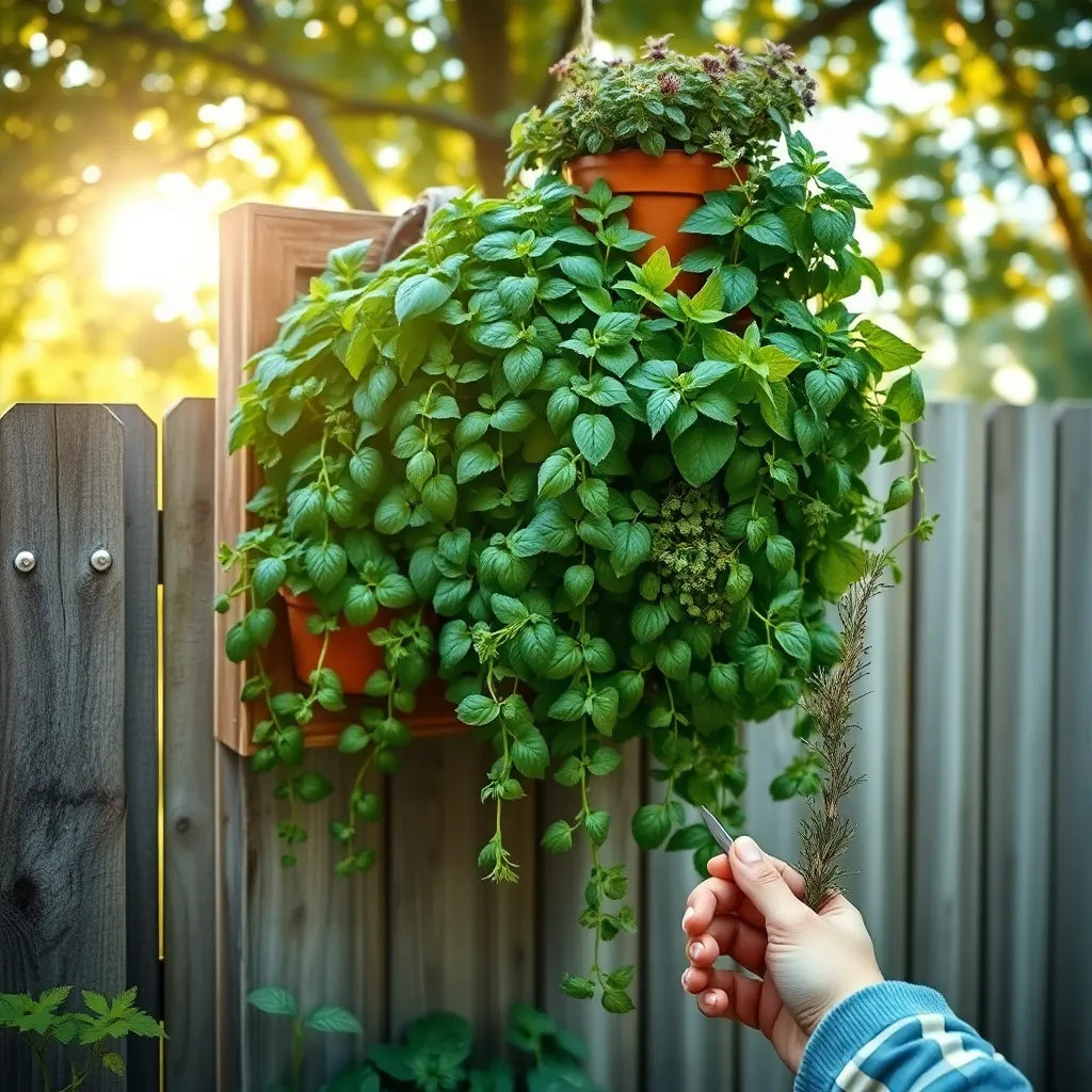 Install a Vertical Herb Planter