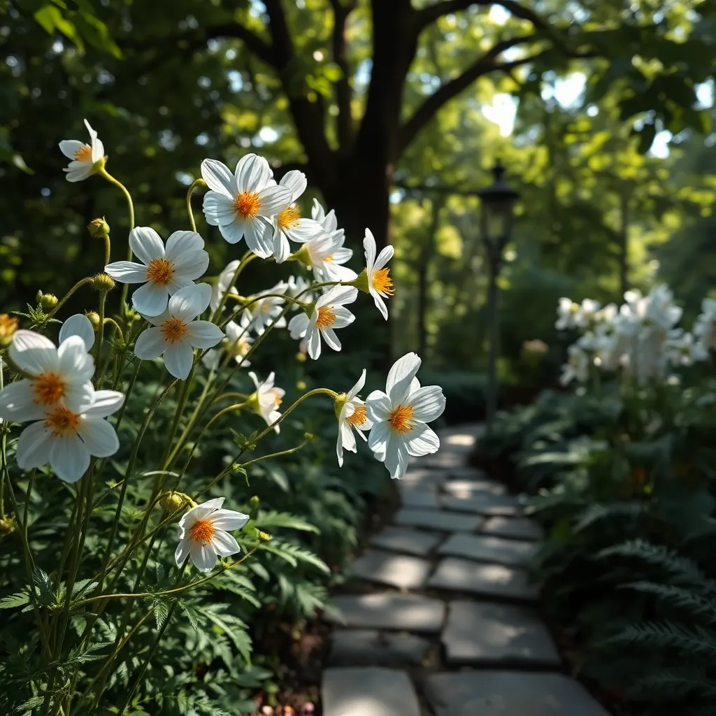 Japanese Anemone 'Honorine Jobert' (Anemone hupehensis var. japonica 'Honorine Jobert')