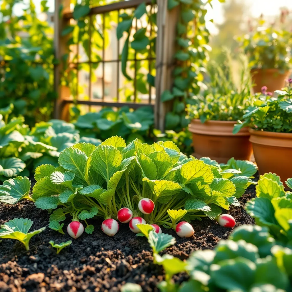 French Breakfast Radishes (Quick-Growing)