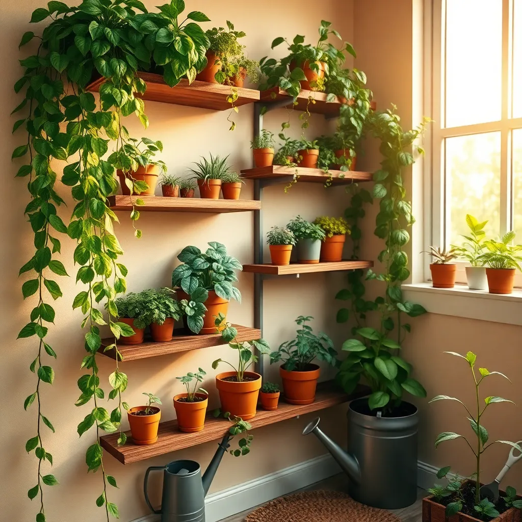 Maximize Vertical Space with Shelves