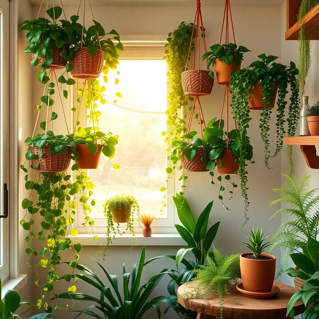 Utilize Hanging Planters Wisely
