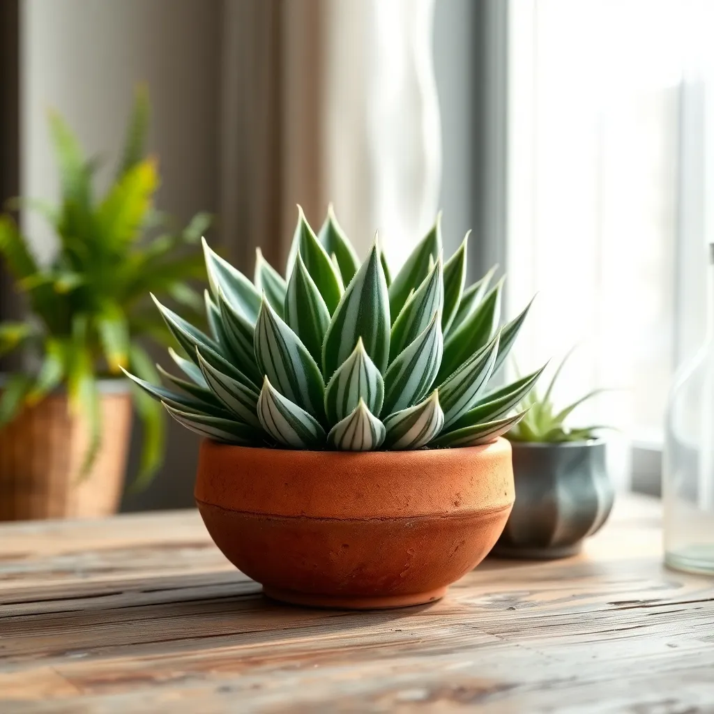 Zebra Haworthia (Haworthiopsis attenuata)