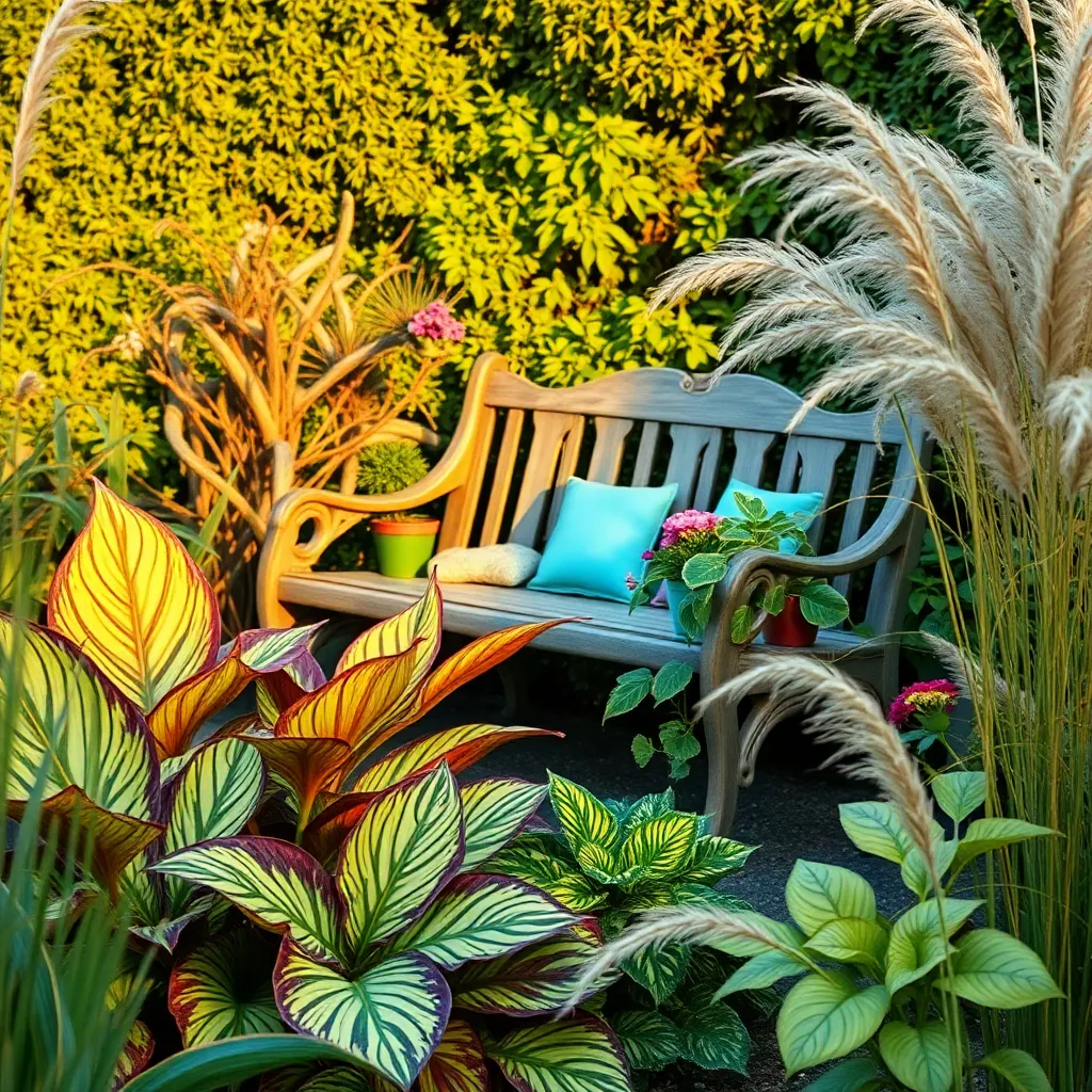 Striking Foliage for Visual Interest