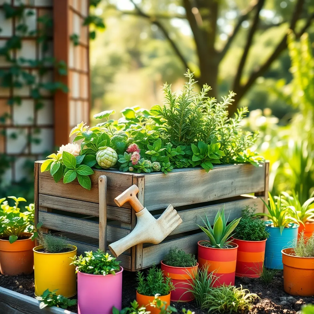 Reuse Containers for Planting
