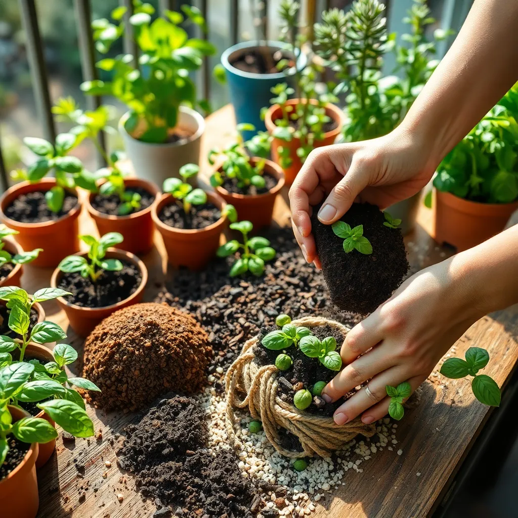 Prepare Quality Potting Mix