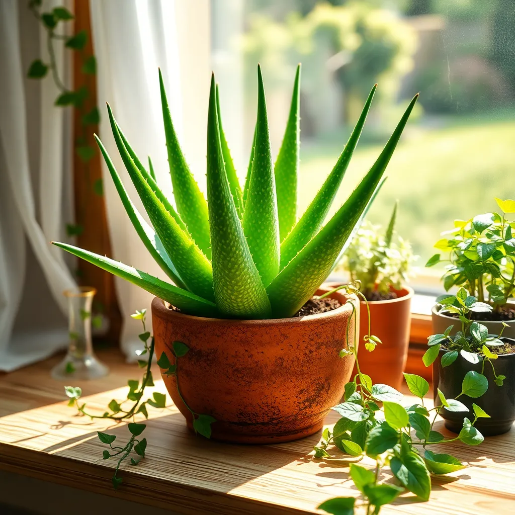 Aloe Vera: Versatile Air Cleaner